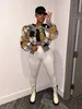 Kadın Ceketleri Kadın Düğmesi Down Fener Sleeve Tığ işi 3D Çiçek Ceket Hırka Sevimli Açık Ön Mahsul Ceket Ceket Kış Sokak Giyim 231013