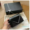 Chian Crossbody Wallet Women Designer Shoulder Clutch Fashion Single Messengers Patent Leather Chain Purses