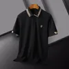 New Luxury Designer Mens Letter Embroidery Polos Tees Shirts For Men Fashion Classical Cotton Hoodie