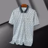 夏のデザイナーポロシャツメンズラグジュアリーカラーカラークラシックレタープリントTシャツ