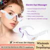 Masseur pour les yeux Compresse électrique Masseur pour les yeux Anti-âge Rides Enlèvement des cernes Rajeunissement de la peau Micro courant Appareil de soins de beauté 231013