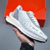 2023 Neue LD Waffle White Multi Daybreak Jean Paul Trainer Herren Sneakers Damenmode Breathe Sports Laufschuhe Grün Nylon Weiß Top Qualität