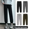 Herrenhose, Winter, täglich, verdickt, Jogginghose, warm, kalter Schutz, Fleece, Bleistift, lässig, Sport