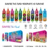 Allemagne France Espagne Local Sales Hot Sunfire Tornado 9000 Puffle Disposable ECIG VAPE POD MOD Kit 18ml 600mAh Paquet de boxe de batterie 7k 8k 9k 10k 12k 15k Big Puff Bang Plus