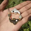 Hänghalsband kreativa tai chi yin yang koi fisk karp halsband matchande lyckliga par män kvinnor fest engagemang smycken310f