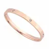 bracciale stilista bracciale gioielli in acciaio inossidabile per uomo e donna bracciale con diamanti di alta qualità lettere bracciali in oro 238J