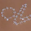 Ensembles de bijoux de mariage offre spéciale 925 en argent Sterling belles perles Bracelets collier pour femmes accessoires de fête de mode 231013