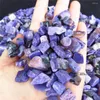 Decorative Figurines 1/4lb Natural Charoite Tumbled Crystal Bulk Chips Stone Russia Gemstone Reiki