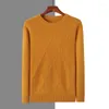 Men's Sweaters RONGYI 2023 Autumn/Winter Mink Cashmere Sweater Clothing Thickened O Neck Pullover Diamond Knitted Jumper Top