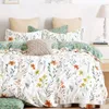 Bedding Sets Botanical Floral Soft Comforter Three Piece Set