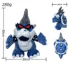 Fiery Dragon Plush Doll Boy Queen Kuba Toys Collezione ricreativa Regalo giocattolo 25-30 cm