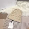 Designer Beanie Cappello aderente Berretto da uomo Monclar Lana Pelliccia di coniglio Moda Twist lavorato a maglia Paris Street Style Uomo Cappelli da donna di lusso 2APG