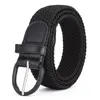 Riemen 105 cm Riem Fabrikant Grensoverschrijdend Trendy Heren en Dames Elastisch Twill Casual Ademend Geweven