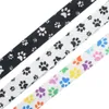 Dog Paw Cartoon Designer Lanyards Colorful Print Neck Strap Mobiltelefonnycklar ID -korthållare Lanyard för nycklar DIY hängande rep lanyards