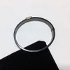 Classique mode titane acier C bracelet chaîne à main avec sac cadeau pour dames collection bracelets articles bijoux vip cadeaux 210I