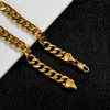 Anklets Chunky 7mm Cuban Link Chain Gold Color/White Color Anklet 9 10 11 Inches Ankle Bracelet For Women Men Waterproof