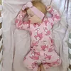 Cosplay né bébé garçons filles barboteuse pyjamas vêtements pour bébés coton à manches longues imprimé Oneck confortable combinaison vêtements pour tout-petits tenues 231013