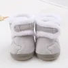 First Walkers Winter Born Baby Jungen Mädchen Plüsch Schneestiefel Kleinkind Warm Soft Bottom Sneaker Kleinkind Wanderschuhe