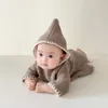 Winter Baby Girl poncho Infant toddler boys Hooded Cape Outwear knit cloak warm clothes