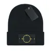 2024 Stylowa kamienna czapka czapka projektantka litera Jacquard Island Men Men Women Wool Wool Hat 6652ess