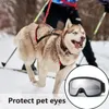 Hondenkledingglazen voor autoritten beschermend huisdier brillen waterdichte winddichte bril met verstelbare anti-uv milieuvriendelijk