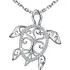 Collana in argento sterling 925 con tartaruga marina Albero della vita Ciondolo tartaruga Vacanza Beachy Festa della mamma Gioielli Regalo per la mamma Ocean221V