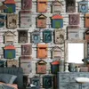 Fonds d'écran Wellyu Art Personnalité Tendance Creative Papier peint Mode Rétro Nostalgique Décoratif Mur Vêtements Salon Boutique