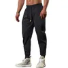 Spodnie męskie Spring Sport Casual Sports Godeu Mens Fitness Striped Black Training Elastic Talle Jogger biegający spodnie