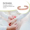 Bracelet femmes conception ouverte Bracelet fête voyage cérémonie de mariage dames en forme de C poignet bijoux cadeau d'anniversaire