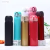 Factory Wholesale Double Wall Stainless Steel insulated Water Bottle Creative One Touch Switch Bounce thermos Cup with lid