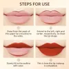 Lippotloden 12 kleuren Lipliner potlood Waterdicht Sexy Rood Mat Contour Tint Lippenstift Blijvende non-stick Cup Hydraterende lippen Make-up Cosmetisch 231013