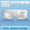 Olho massageador inteligente dobrável olho massageador bluetooth compressa protetor de olho recarregável massageador de pressão de ar protetor de olho 231013