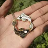 Hänghalsband kreativa tai chi yin yang koi fisk karp halsband matchande lyckliga par män kvinnor fest engagemang smycken310f