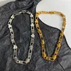 Collier en acier titane avec lettre B pour hommes et femmes, chaîne hip hop street fashion, bijoux de luxe, accesso225t, 21ss