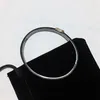 Classique mode titane acier C bracelet chaîne à main avec sac cadeau pour dames collection bracelets articles bijoux vip cadeaux 210I