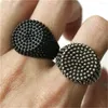 Cluster Ringe 3 teile/los Est Cool Design Runde Ring 316L Edelstahl Punk Männer Jungen