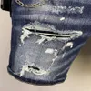 DSQ Phantom Turtle Jeans Men Jean Mens Luksusowy projektant chudego zbitła chłodna przyczynowa dziura dżinsowa marka mody Fit dżinsy Man Washed305f