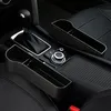 Bilstolsarrangör Crevice Storage Box Car Organizer Gap Slit Filler Holder For Wallet Phone Slit Pocket Auto Car Accessories233Z