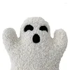 Oreiller Halloween décoration effrayant mignon fantôme en peluche en forme d'animal en peluche