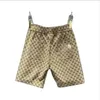 21SS Herren Designer-Shorts Hosen Jacquard-Webart Brief Männer Hose Lässige Buchstaben Hose Khaki blaue Farbe 08293d