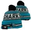 SHARKS Hockey Ball PITTSBURGH Beanies 2023 Sport Knit Hat Cuffed Cap Hot Team Knits Hats Mix and Match All Caps Beanie