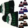 Beanies de luxo Estrelas Beanie Hockey Designer Winter Bean Homens e Mulheres Design de Moda Chapéus de Malha Queda de Lã Cap Letra Jacquard Unissex Crânio Quente Esporte Chapéu de Malha A0