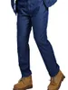 Jeans pour hommes Pantalons cargo droits Hommes Coton Vêtements de travail Tactiques de plein air Durable Denim Pantalons longs Casual 2023