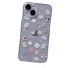 Plein écran Animal Apple 14promax coque de téléphone Iphone 15 femelle X Transparent Xsmax coque souple 7/8plus