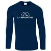 La Sportiva T-shirt Hommes Marque De Mode T-shirt D'été En Coton À Manches Longues T-shirt Homme Top T-Shirts Homme T Nouveau Y190509229N