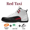 Jumpman 12 Cherry 12S Mens Basketball Shoes Black Wolf Redy Red Taxi Playoffs Brilliant Orange Playoffs High Royalty Black University Blue Twist Field Purple Sports Sneakers