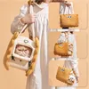 YUEXUAN Designer Fashion Tote Bags Dog Cat Pet Carrier New Breathable Portable Canvas Outings Biscuit Pet Travel Bag Cat and Dog Travel Bag Cross-body Shoulder Pet Bag