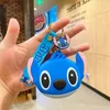 New Cartoon Silicone Mini Gift Cute Anime Characters Key Pendant Children's Zero Wallet Keychain Pendant