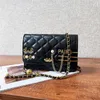 Petit sac à chaîne parfumé Qixi Light Luxury Fashion Polyvalent High grade Foreign Style Star Square Messengercode 70% de réduction sur la vente en ligne