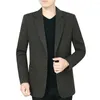 Costumes pour hommes Costume de mode Automne Hiver Veste Stage Tweed Vêtements Mariage Bureau Blazers